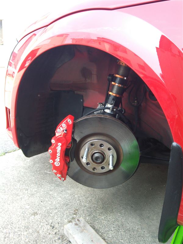 ブレーキキャリパーカバー取り付け（アウディ TT クーペ・8N）by