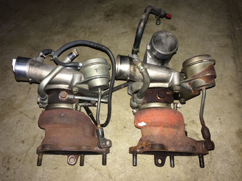 タービン比較（スバル インプレッサ WRX STI・GC8/GF8）by tomcat150sp