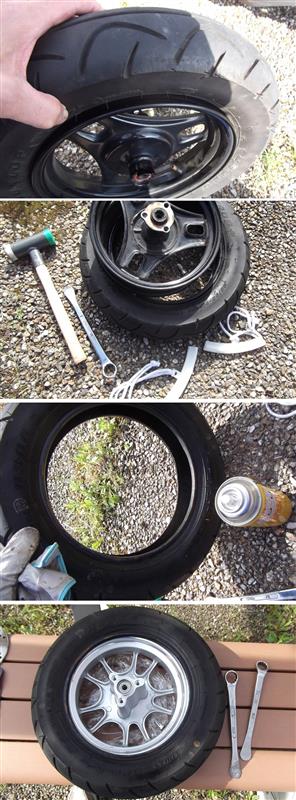 ☆アドレスV125☆FSN社外アルミホイール☆ブレンボキャリパー付き☆v125g