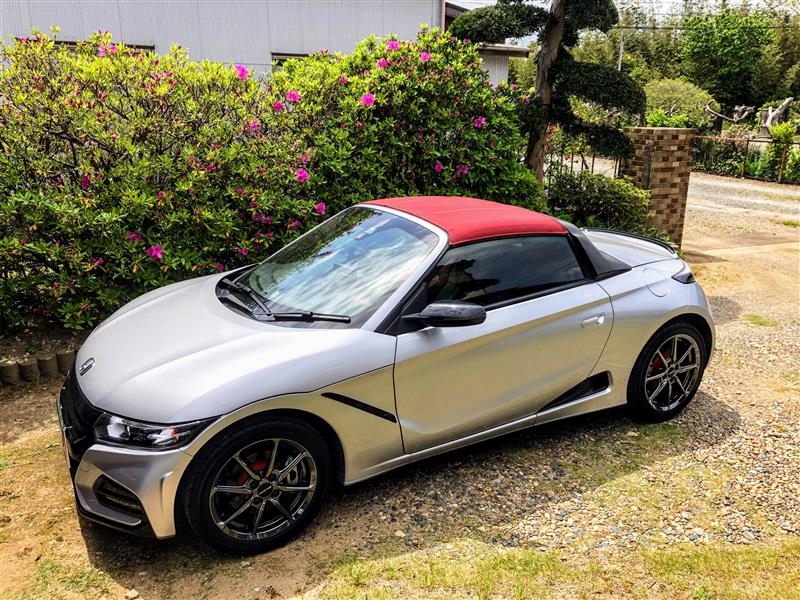 ロールトップ交換（ボルドーレッド⇒ブラック）（ホンダ S660・JW）by