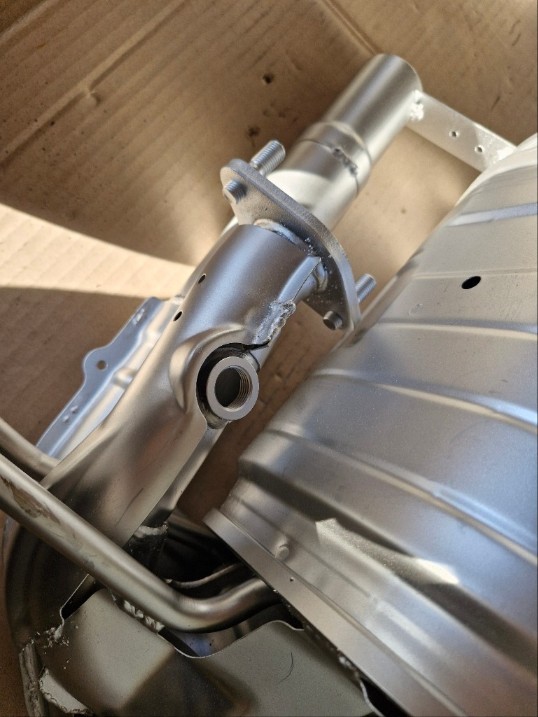 Newマフラーの穴埋め？（スバル サンバートラック・TT1/TT2）by 野菜