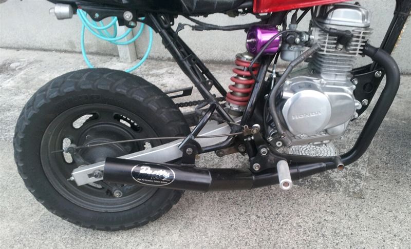 pretty racing エイプ50 ショート菅 のパーツレビュー | エイプ50(しょ