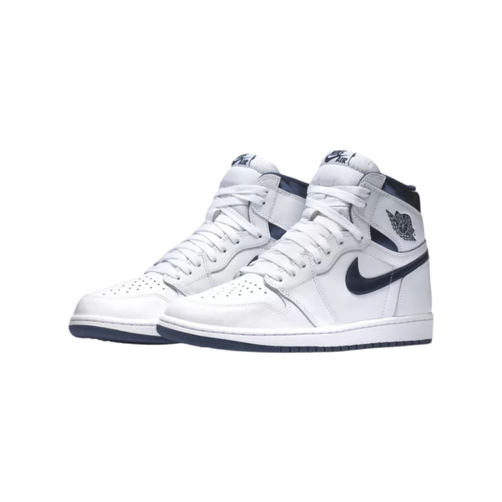 Air Jordan 1 Retro High OG Metallic Navy - E-SEVEN STORE