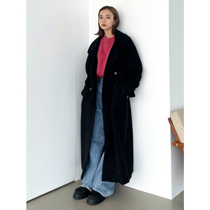 マキシダブルコート[品番：MKSW0047798]｜EMODA（エモダ）のレディース