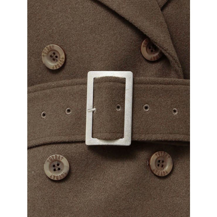 ベルト付きタイトファーコート[品番：MKSW0066488]｜GYDA（ジェイダ