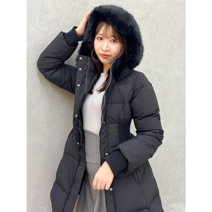 ウエストマークレディダウンコート[品番：MKSW0067664]｜dazzlin