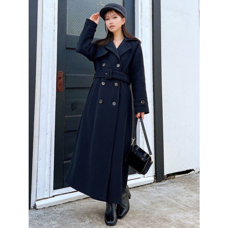 ウールライクデザインコート[品番：MKSW0054943]｜RESEXXY（リゼクシー