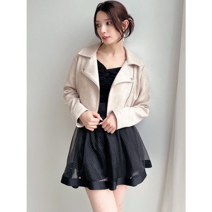 フェイクスエードライダーズジャケット[品番：MKSW0062027]｜RESEXXY