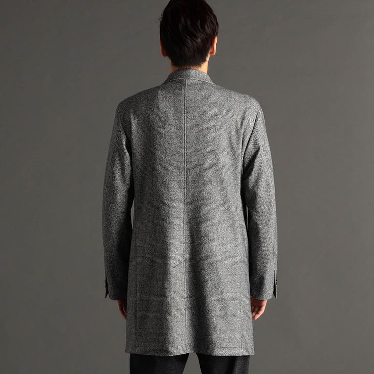 グレンチェック チェスターコート[品番：NICW0006184]｜NICOLE（ニコル