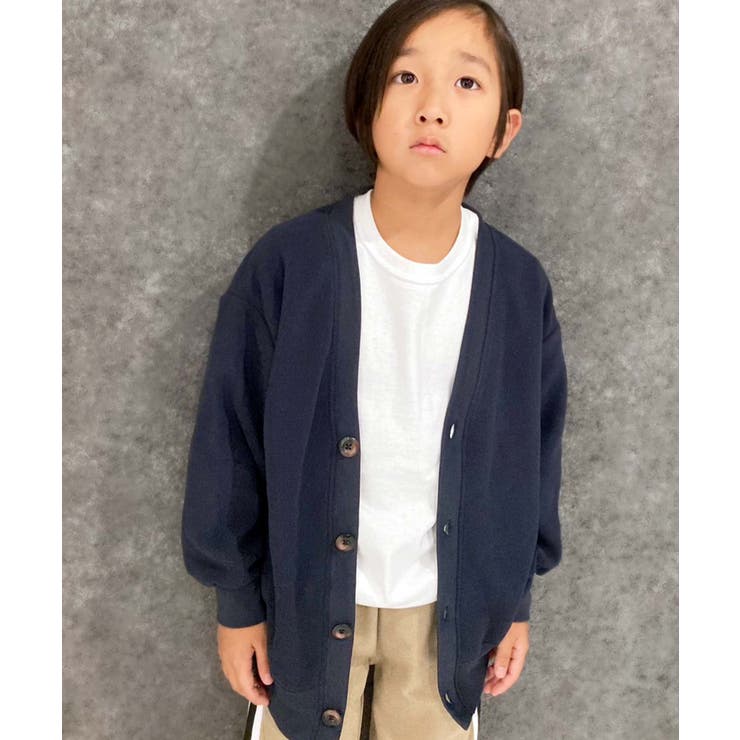 フリースBIGカーディガン キッズ 長袖[品番：MSSK1628091]｜NEXT WALL