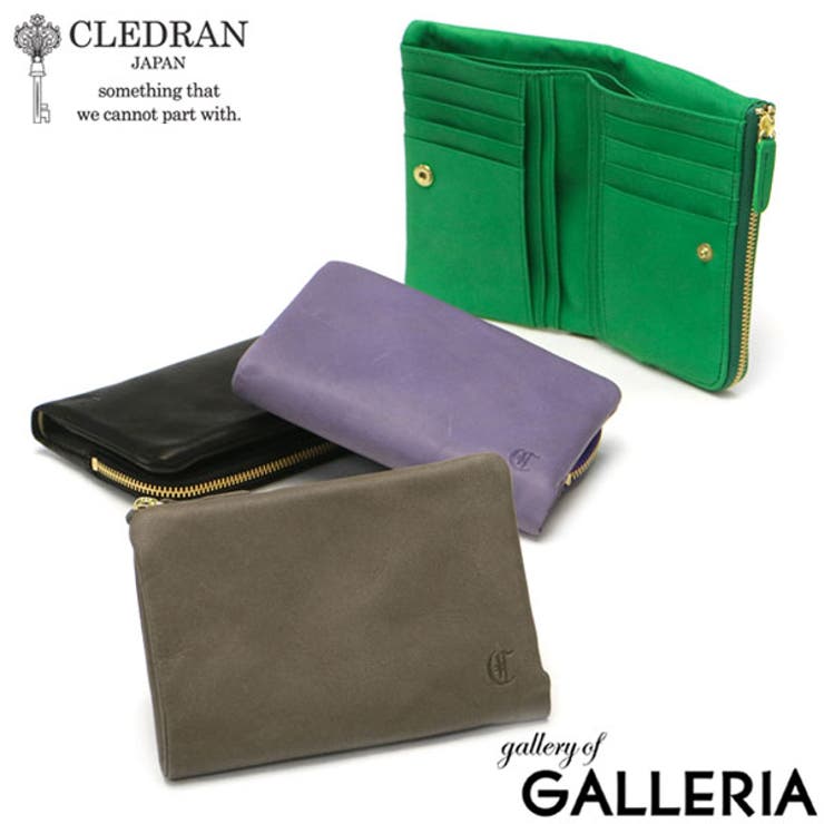 クレドラン 二つ折り財布 レディース[品番：GLNB0012849]｜ギャレリア