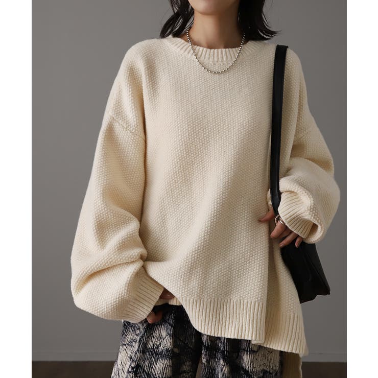 ニット プルオーバー レディース[品番：HHHW0001676]｜HUG.U（ハグユー