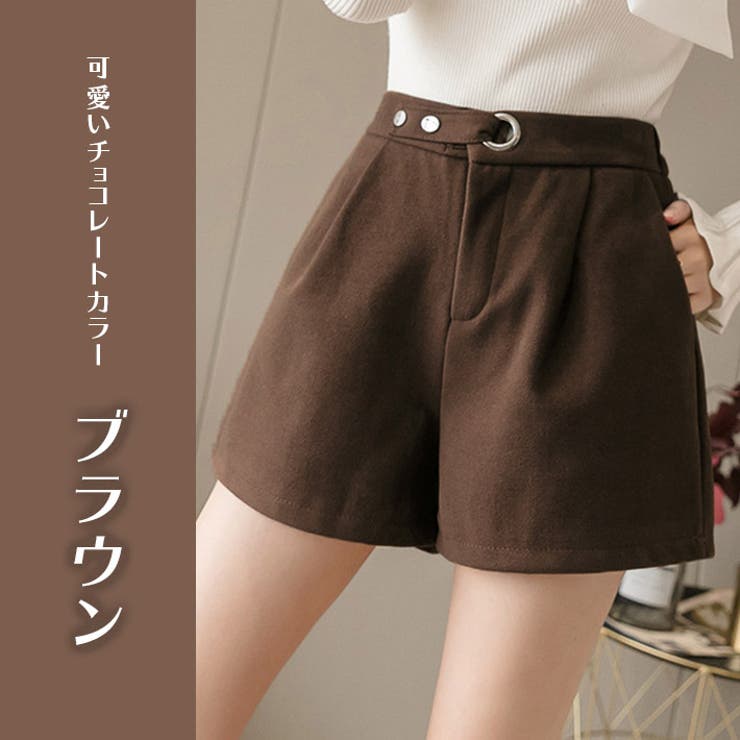 ショートパンツ キュロットパンツ 短パン[品番：AIKW0000498]｜ica