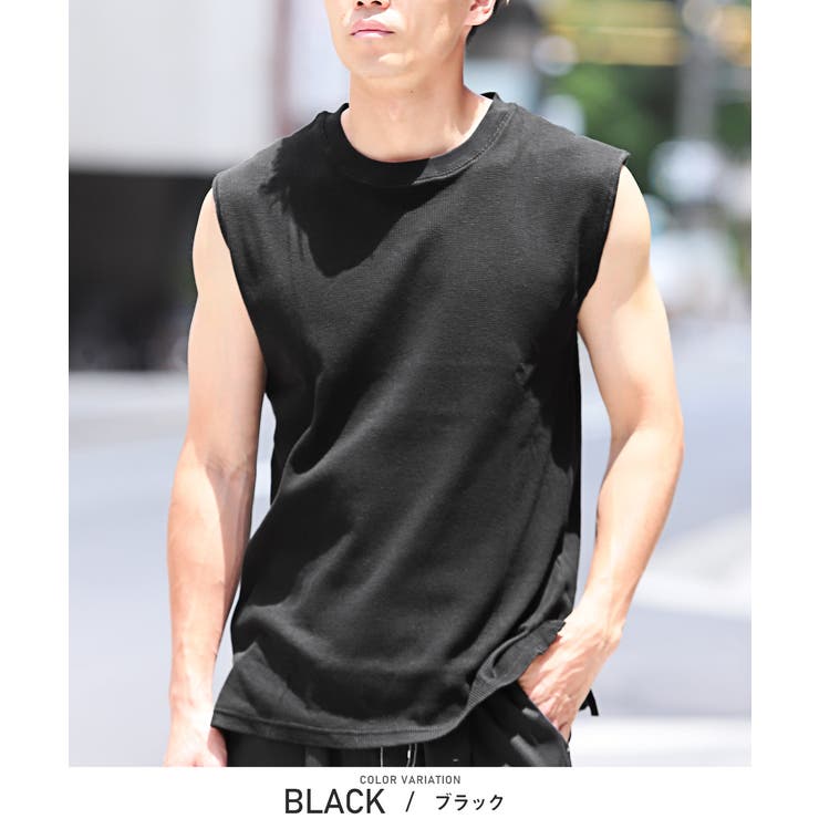 タンクトップ ノースリーブ トップス[品番：LU000013236]｜LUXSTYLE