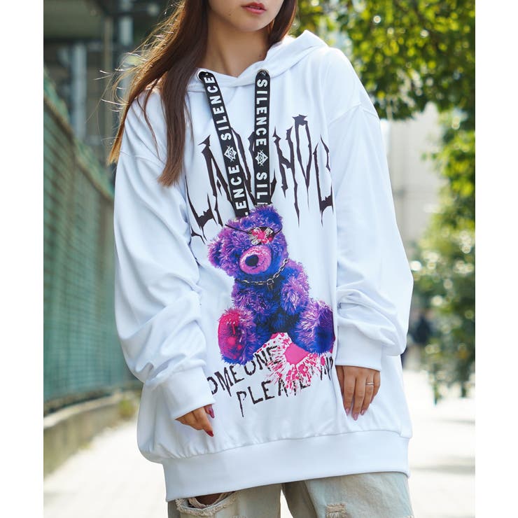 ◇病み系 グラフィック パーカー◇[品番：OCGW0003530]｜ONE 4 PREMIUM