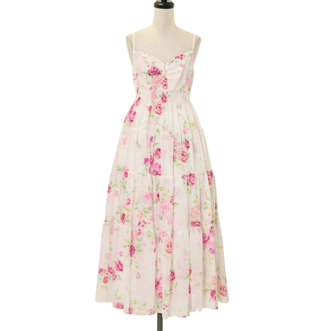 ジーザスディアマンテ ヴィクトリアワンピ 薔薇 リボン ジーザス