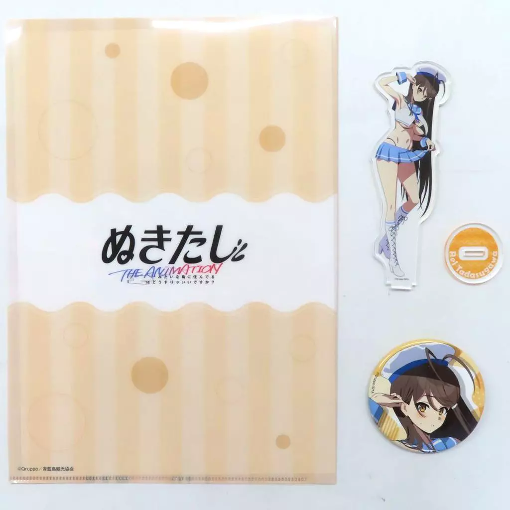 c106 コミケ　ぬきたし　セット　マリンセーラー水着　3種セット　アクスタなし ✨#C106 予約受付開始✨／ TVアニメ「#ぬきたし THE ANIMATION」から