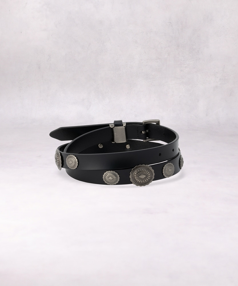 20コンチョベルト(ONE SIZE ブラック): ファッション雑貨｜Right-on