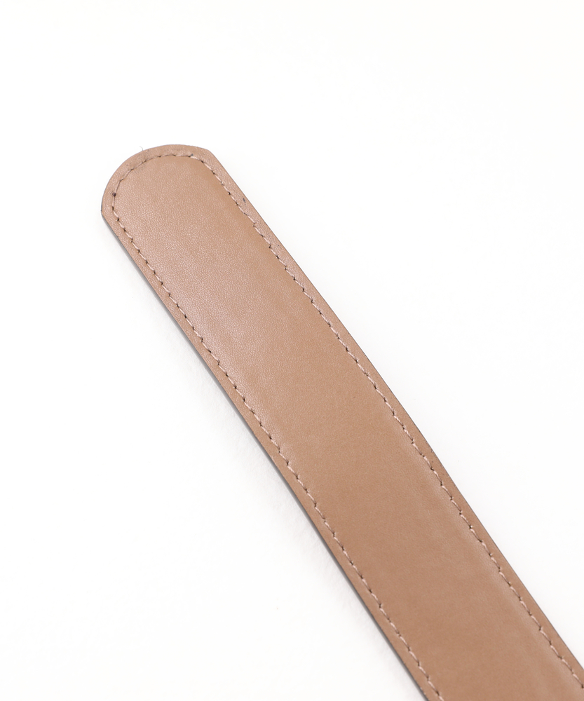 ピンレスリバーシブルベルト(ONE SIZE ブラウン): ファッション雑貨