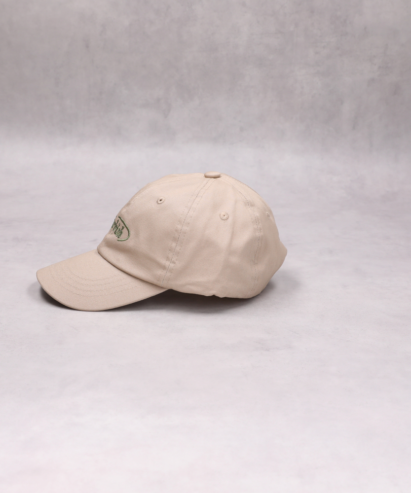 ロゴ刺繍キャップ(ONE SIZE ベージュ): ファッション雑貨｜Right-on