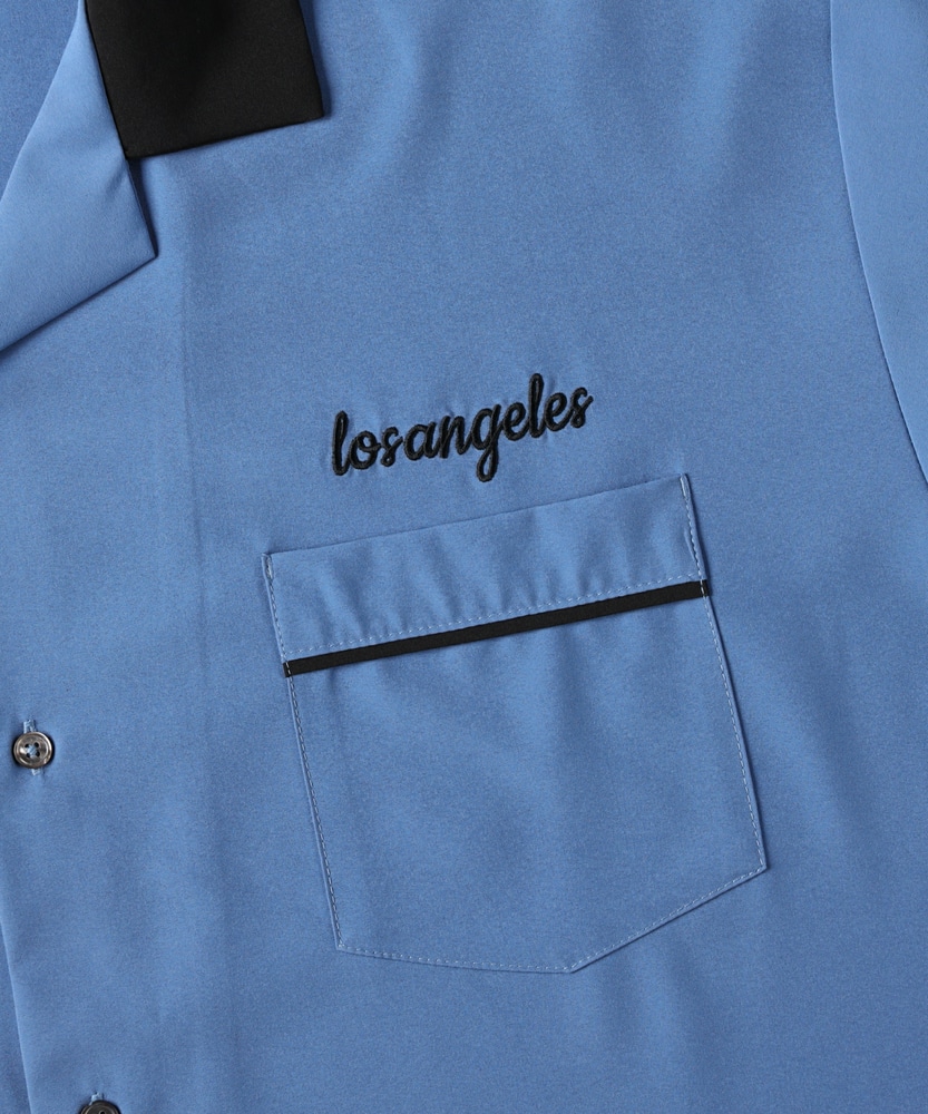 ボウリングシャツ(M ブルー): トップス｜Right-on公式オンラインショップ