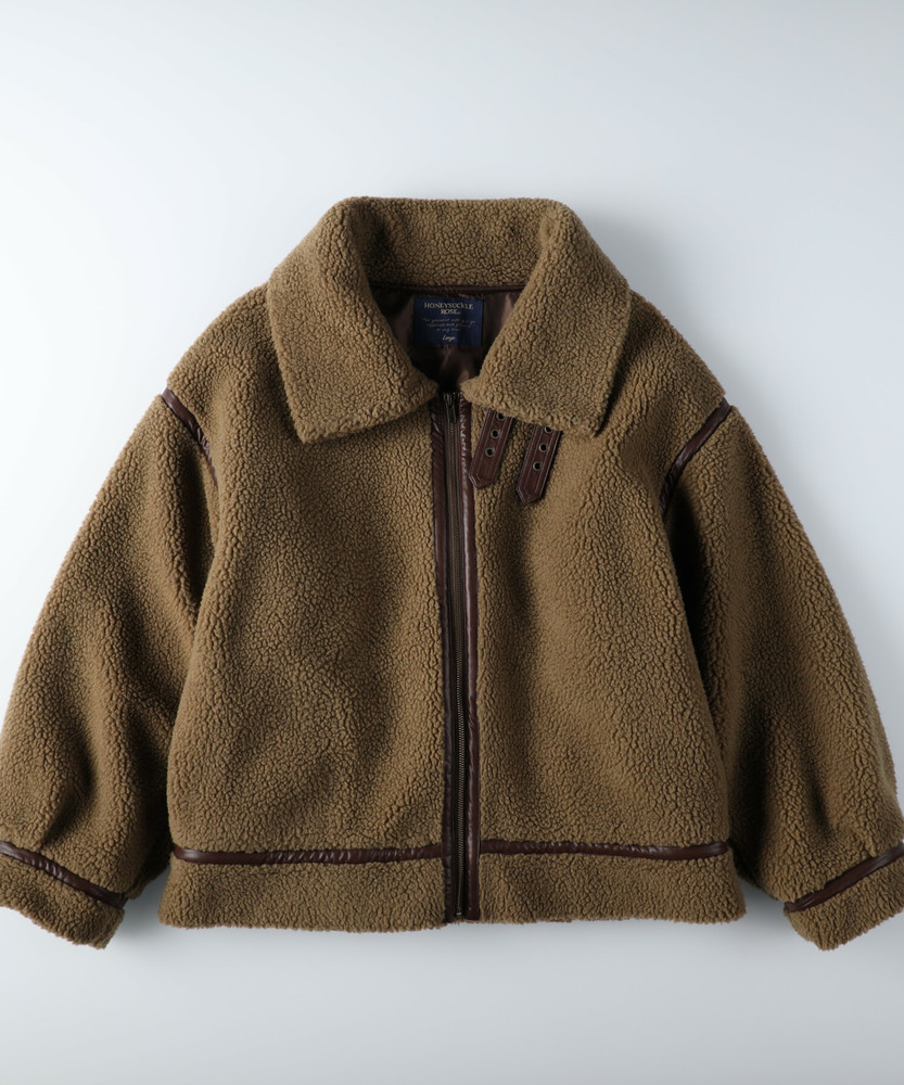 B-3ボアジャケット(M ライトブラウン): ジャケット/アウター｜Right-on