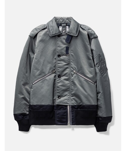 Sacai（サカイ）の「Nylon Twill Mix Blouson（）」 - WEAR