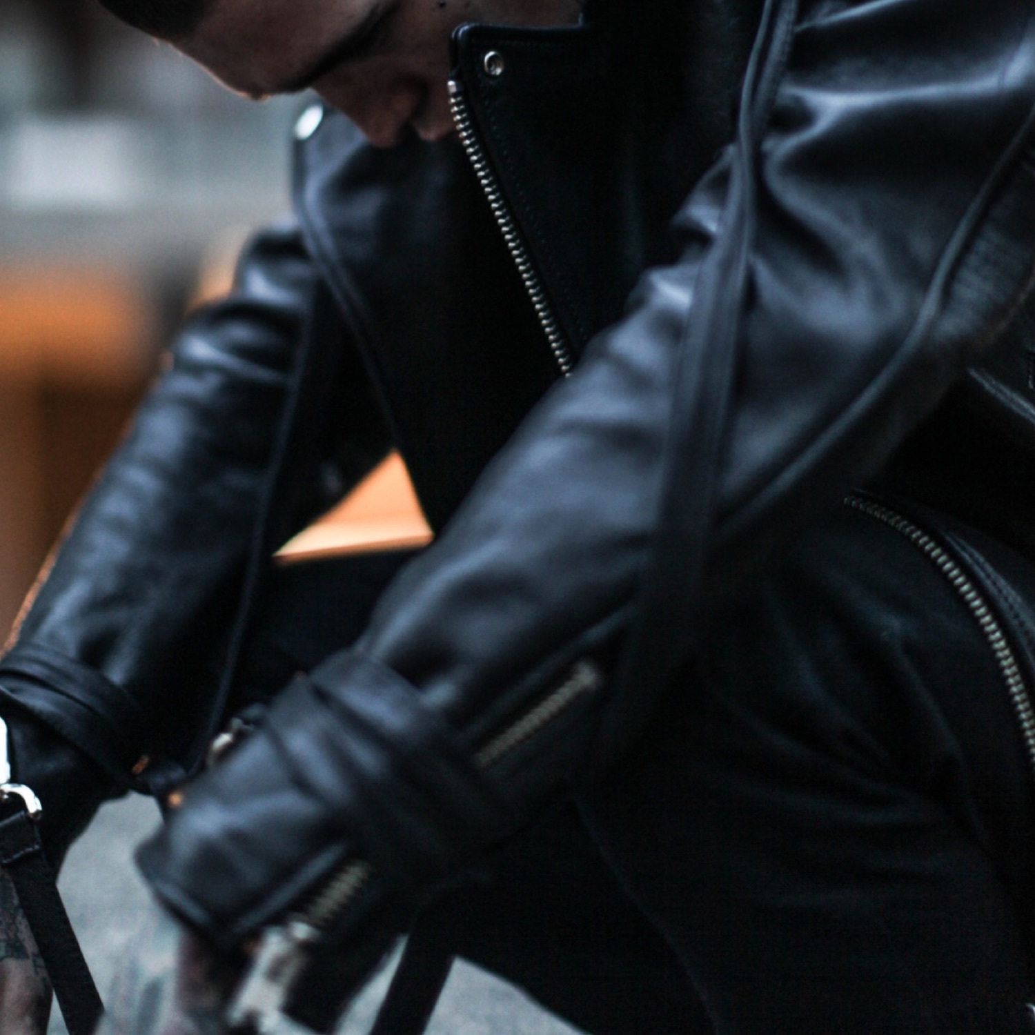 junhashimoto（ジュンハシモト）の「DOUBLE ZIP RIDERS（ライダース