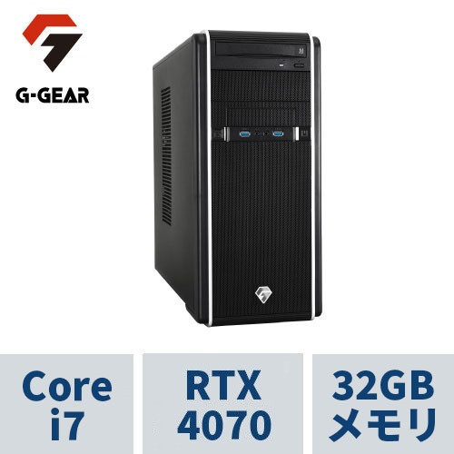 eX.computer イーエックスコンピュータ ゲーミングPC G-GEAR GA7J