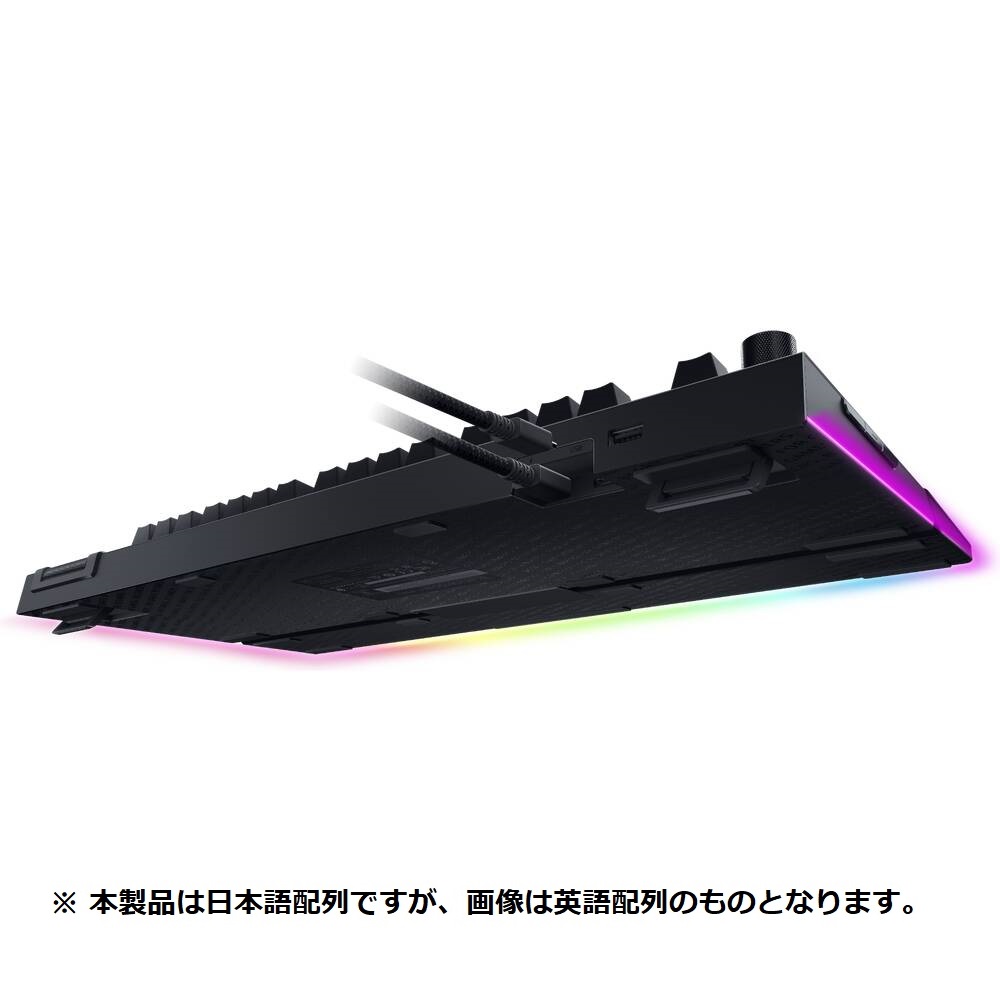 Razer レイザー BlackWidow V4 Pro JP Green Switch 有線 日本語配列