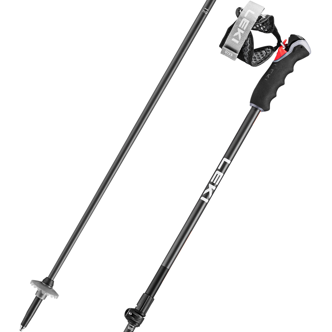 Leki Peak Vario 3D black dark/anthracite orange | XSPO