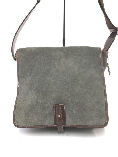 COACH(コーチ) / ショルダーバッグ/スウェード/グリーン/緑/5996