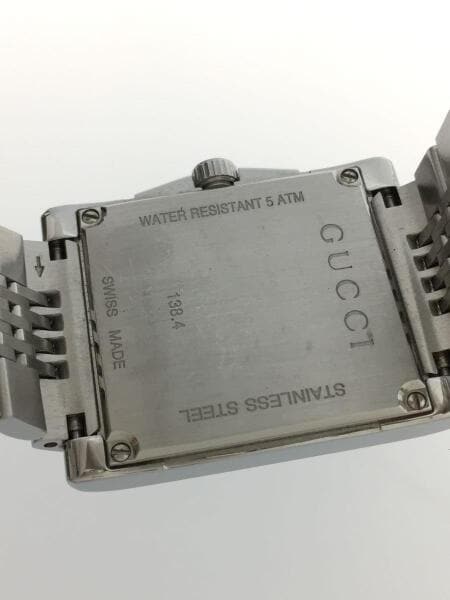 GUCCI(グッチ) / 腕時計/アナログ/ステンレス/SLV/138.4/Gタイムレス