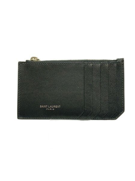 SAINT LAURENT(サンローラン) / カードケース/レザー/BLK/メンズ