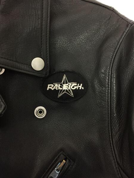 RALEIGH(ラリー) / ダブルライダースジャケット/レザー/ブラック