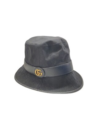 GUCCI(グッチ) / ハット/L/ポリエステル/BRW/総柄/メンズ/030367