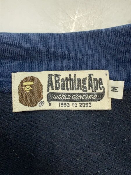 A BATHING APE(アベイシングエイプ) / スウェットカーディガン/ロゴ