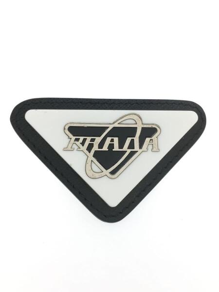 PRADA(プラダ) / ブローチ/サフィアーノ/ホワイト/ブラック