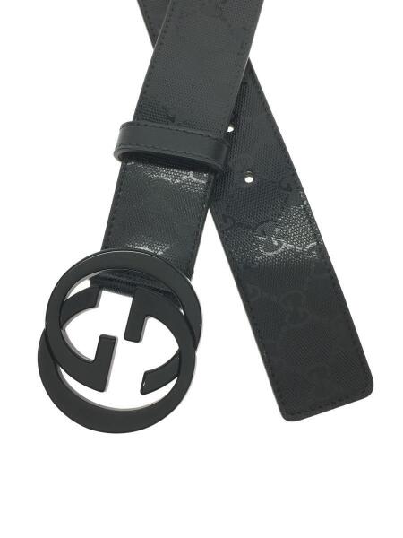 GUCCI(グッチ) / GG/ベルト/レザー/BLK/総柄/メンズ/223891 | 中古品の