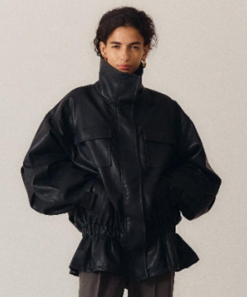 HENON. | GATHERING OVER BLOUSON - Buyee, an Online Proxy Shopping