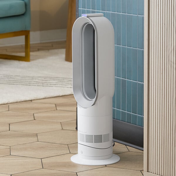Dyson Hot+Cool Jet Focus AM09 White / Silver Oscillating Tower Fan