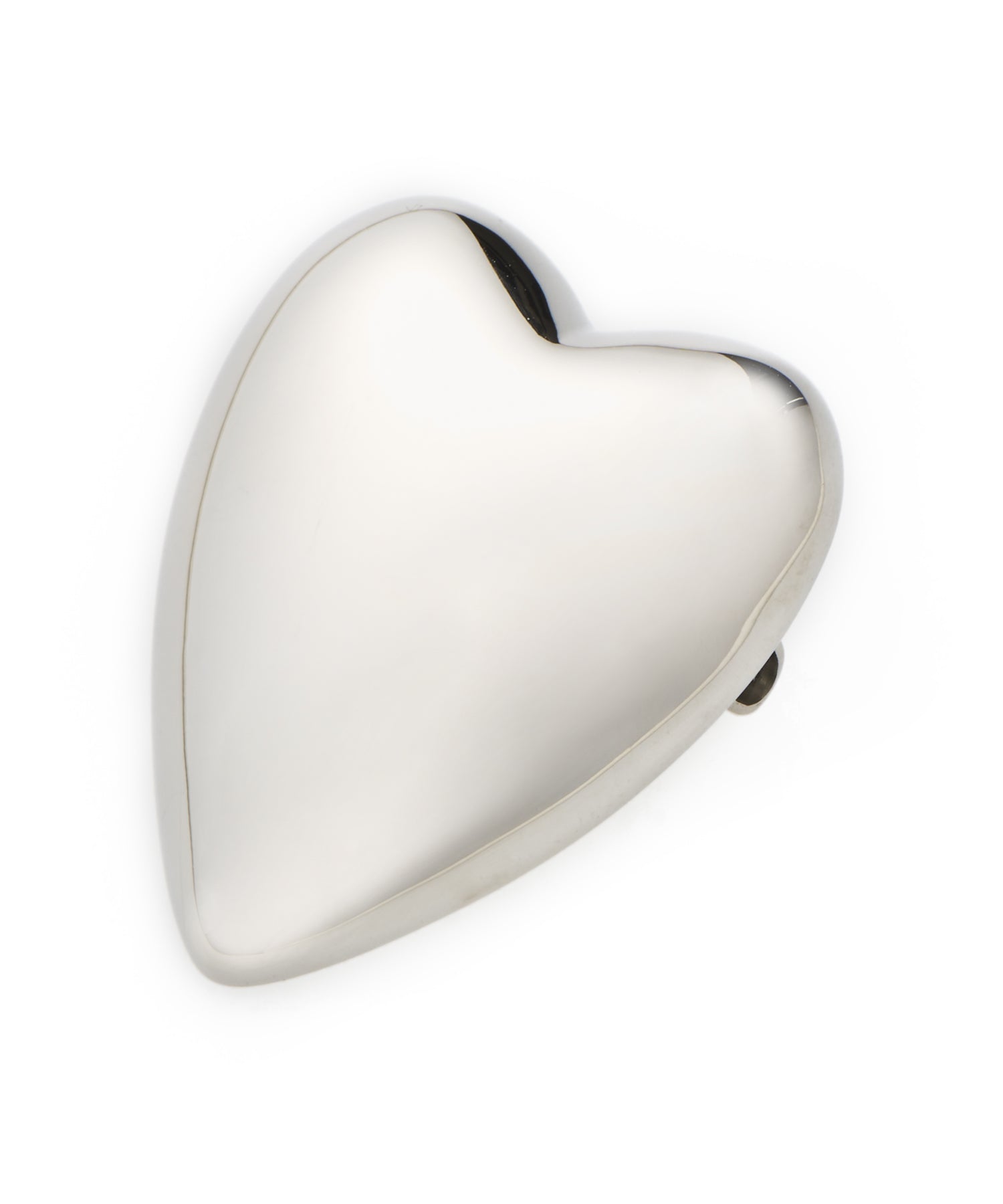 シルバー]ハートブローチ