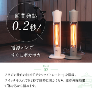 アラジン 遠赤 グラファイトヒーター 1灯 AEH-G409N グリーン | 兵庫県