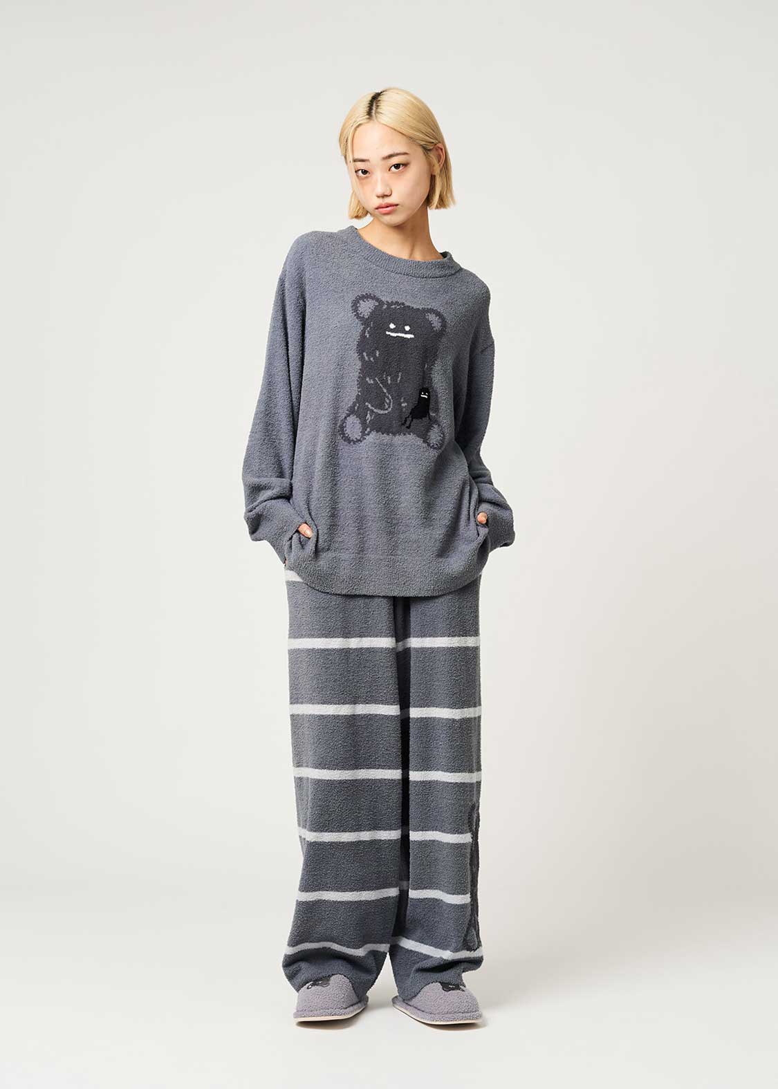 モコモコビューティフルシャドー｜ジャカードプルオーバー｜ホーム