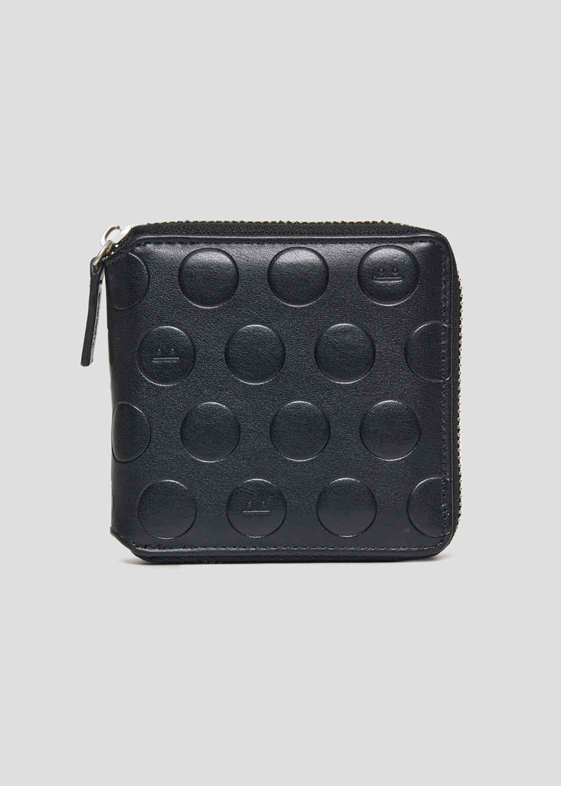 ビューティフルシャドードット｜ジップウォレット｜ユニセックス