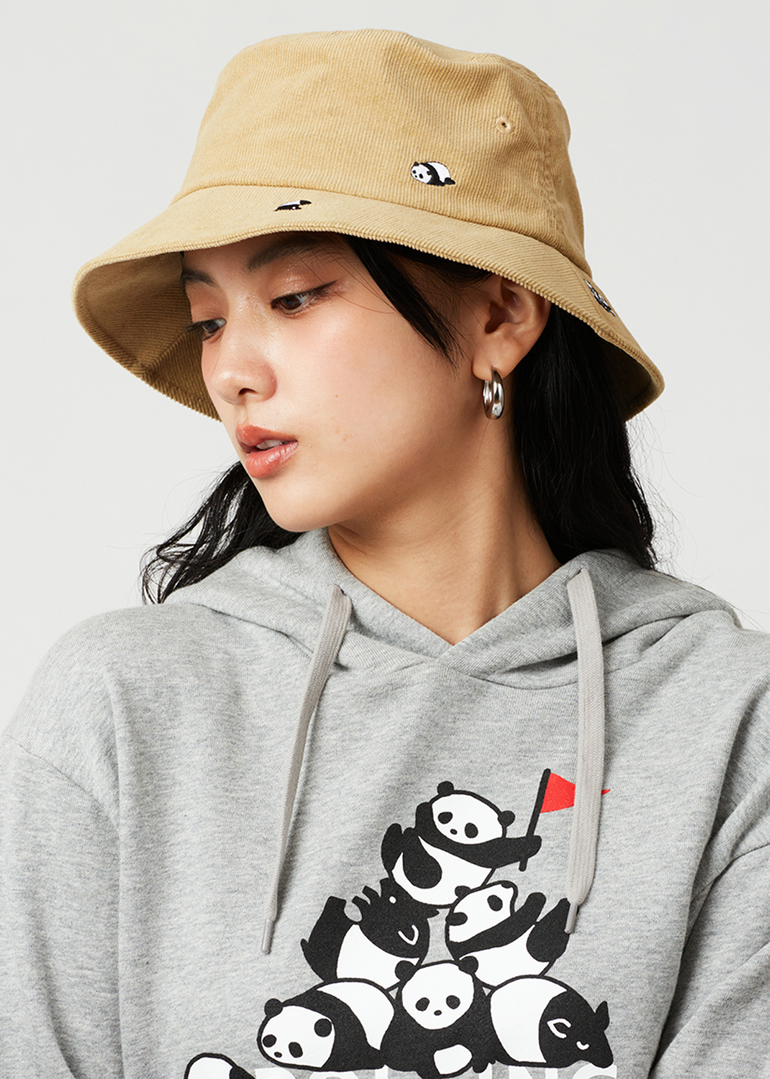 ローリングパンダズ｜バケットハット｜ユニセックス｜グラニフ(graniph