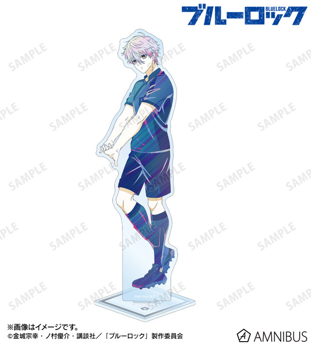 ブルーロック」潔世一や糸師凛たちが試合に備える！ オーロラ缶バッジ