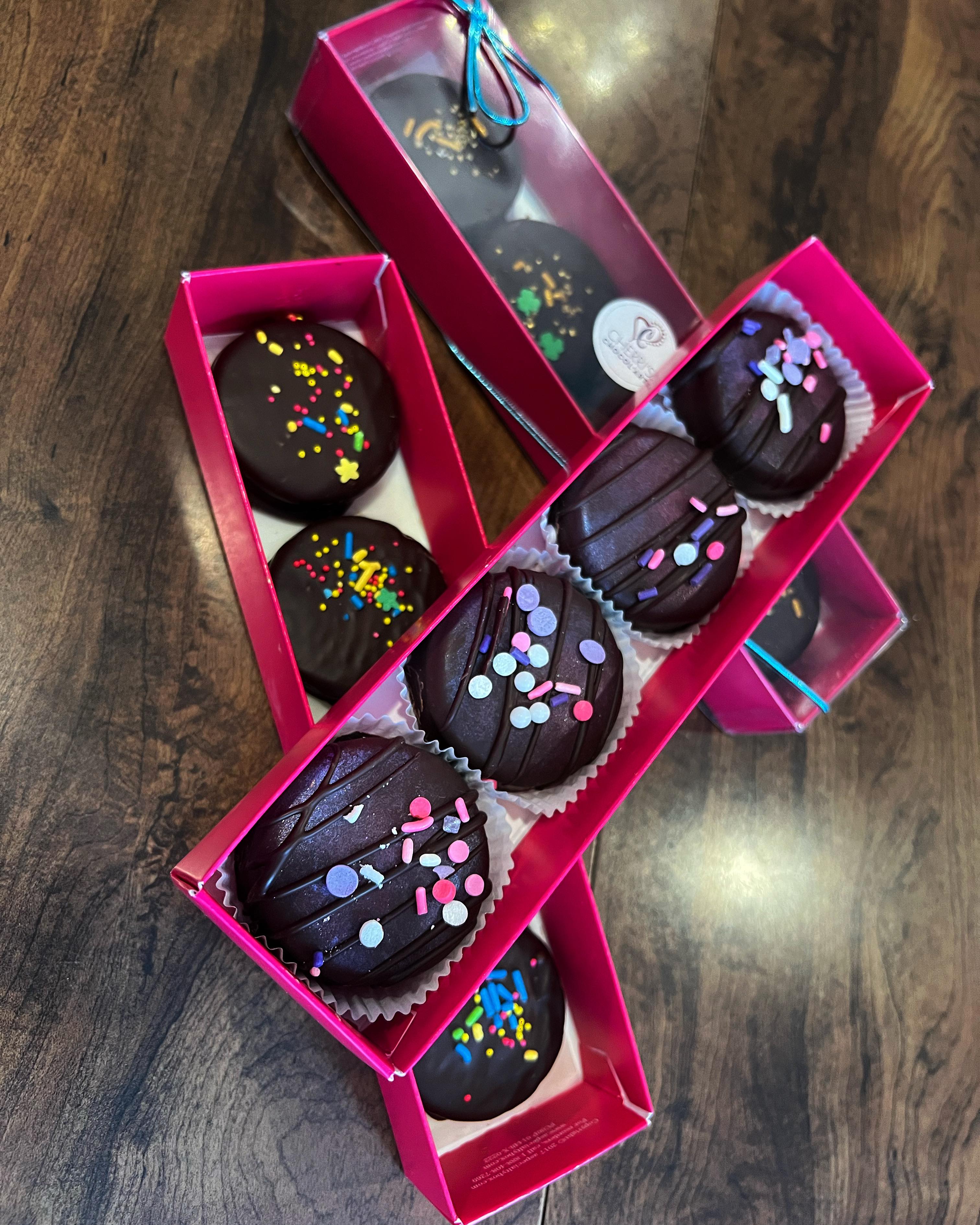 Chocolate Covered Oreos- 4 pack – Cherri's Chocol'art