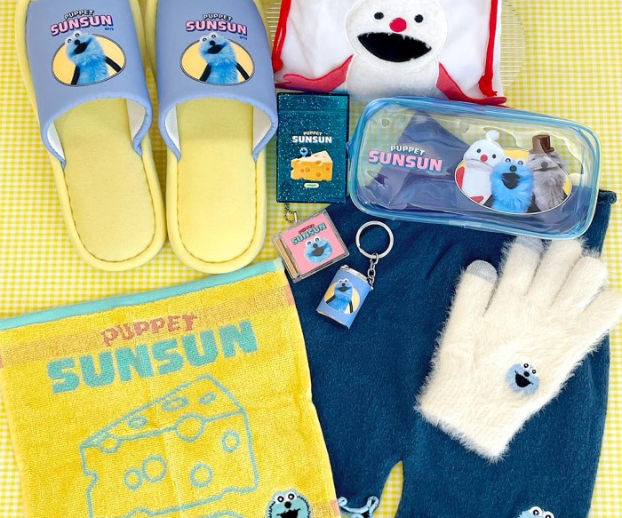 パペットスンスンの限定グッズが手に入るハッピーバッグがセブン
