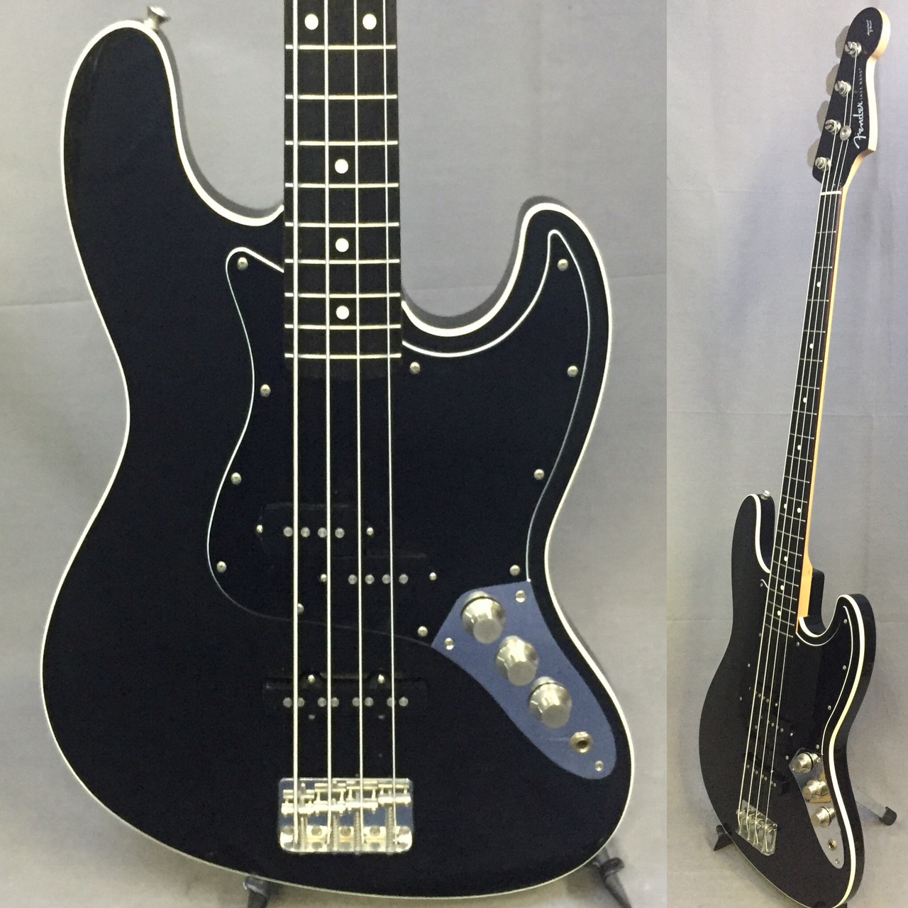 Fender Japan Exclusive Aerodyne Jazz Bass AJB Black ダイナ楽器